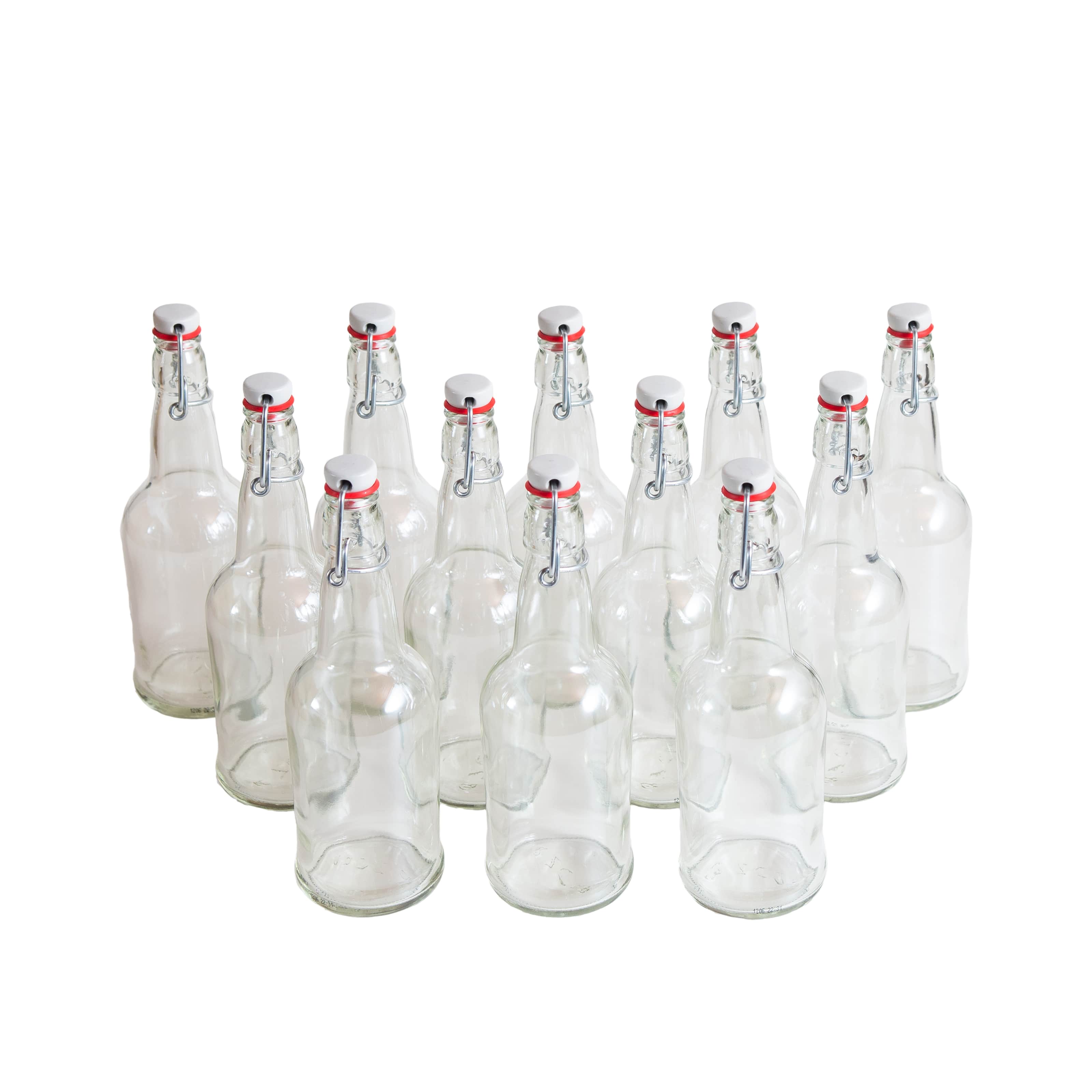 16 Oz. Flip Top Beer Bottles - Image 4