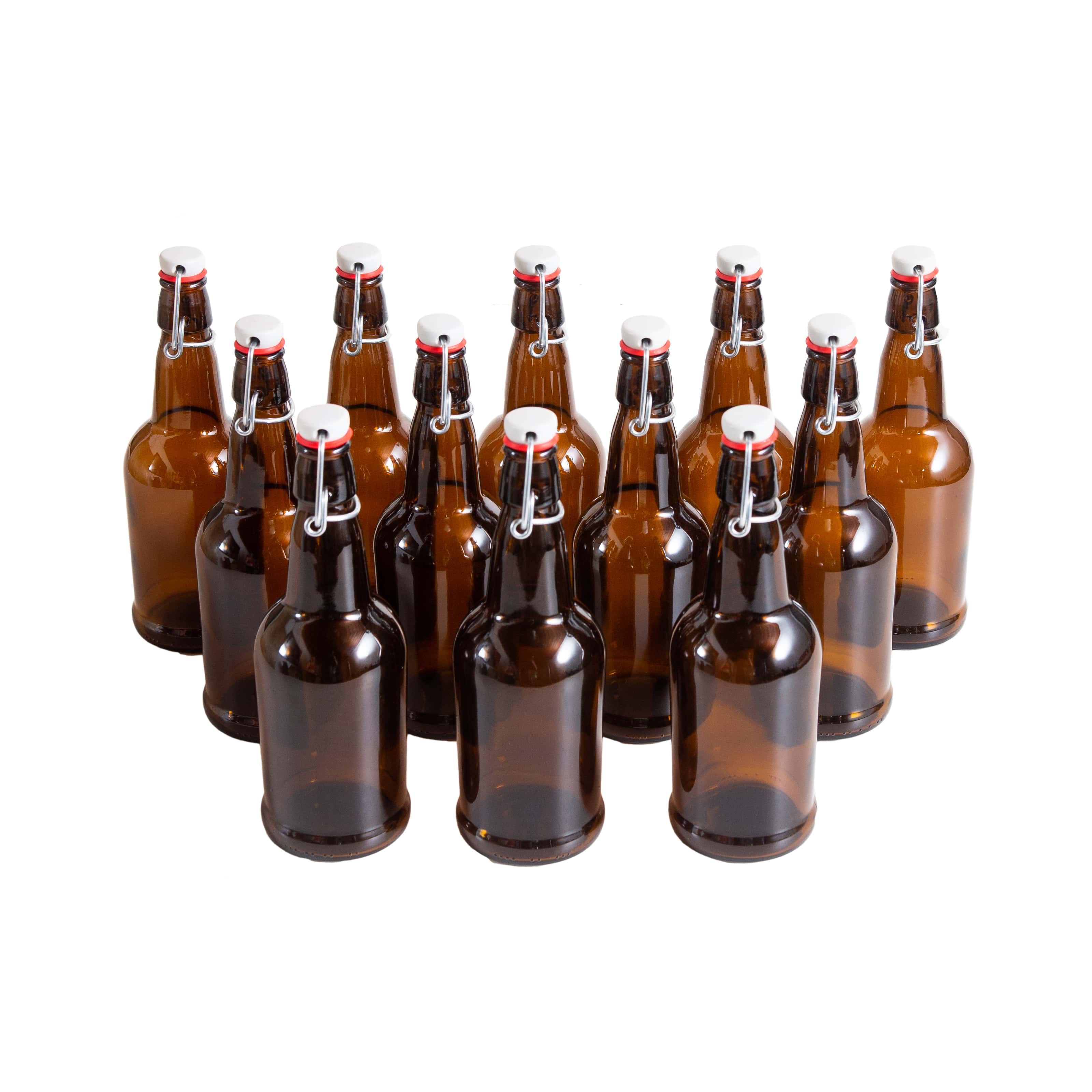 16 Oz. Flip Top Beer Bottles - Image 7
