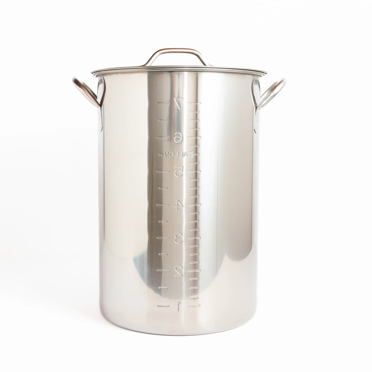 8 Gallon Brew Kettle with Thermometer & Ball Valve Ports - Image 9