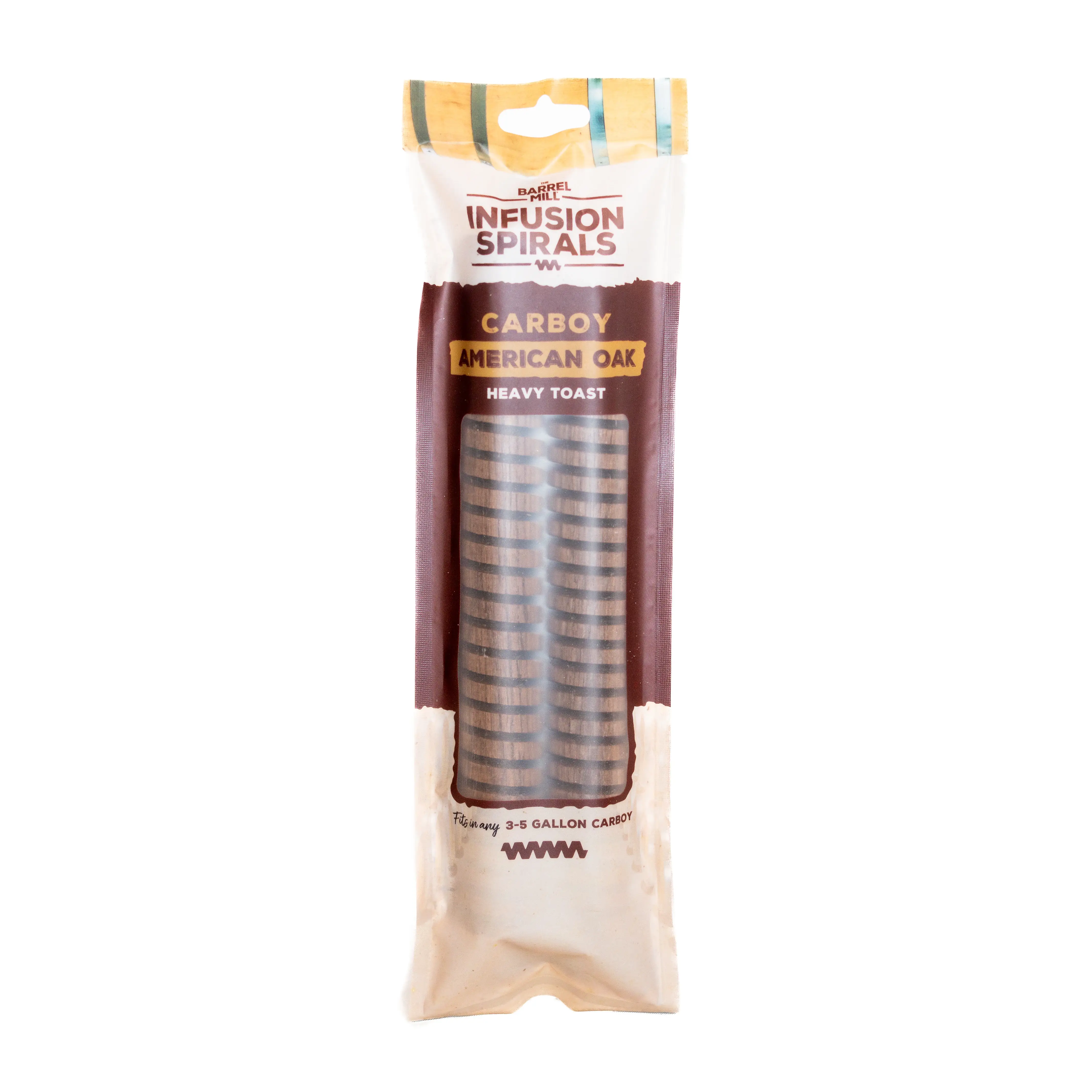 American Oak Infusion Spirals - Heavy Toast