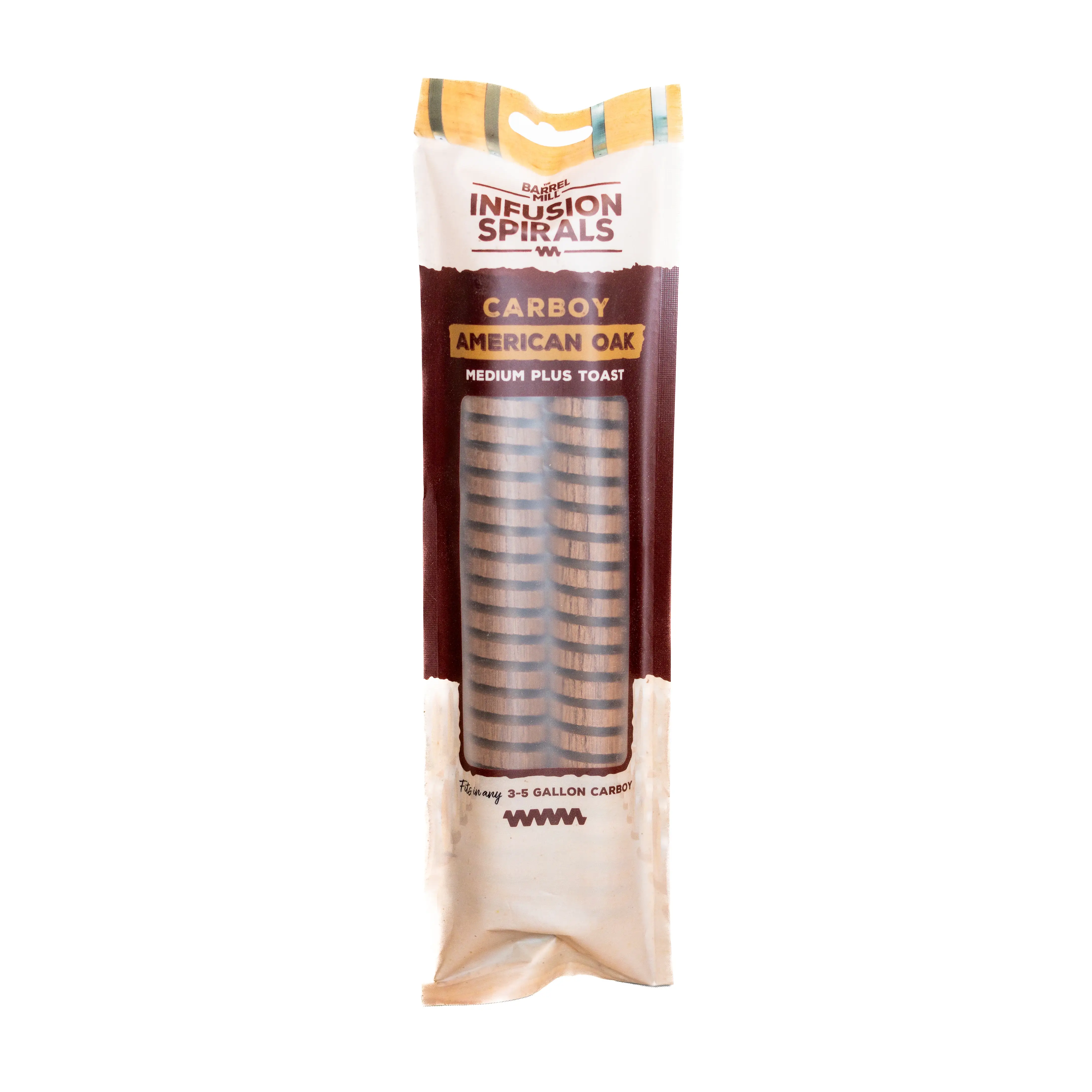 American Oak Infusion Spirals - Medium Plus Toast