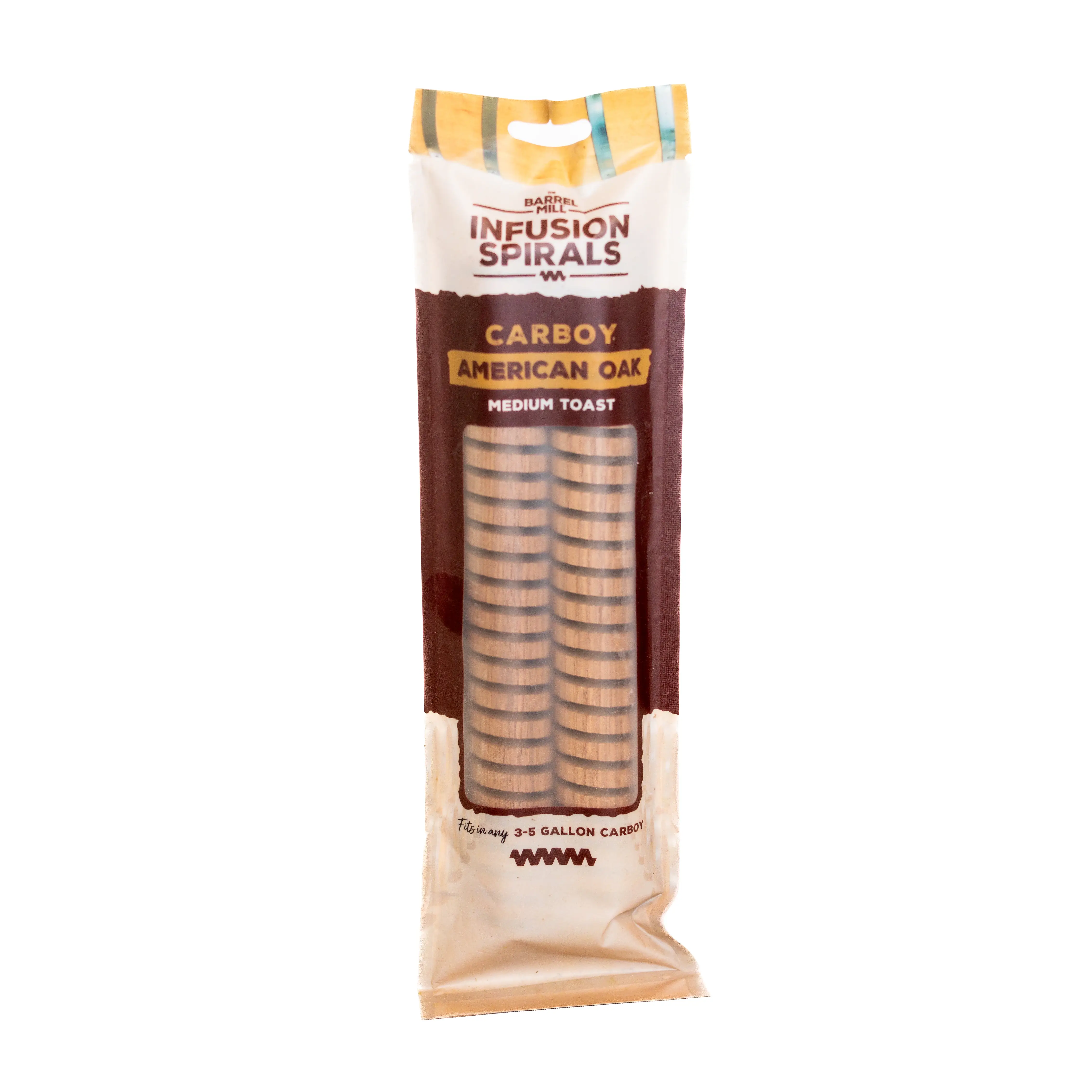 American Oak Infusion Spirals - Medium Toast