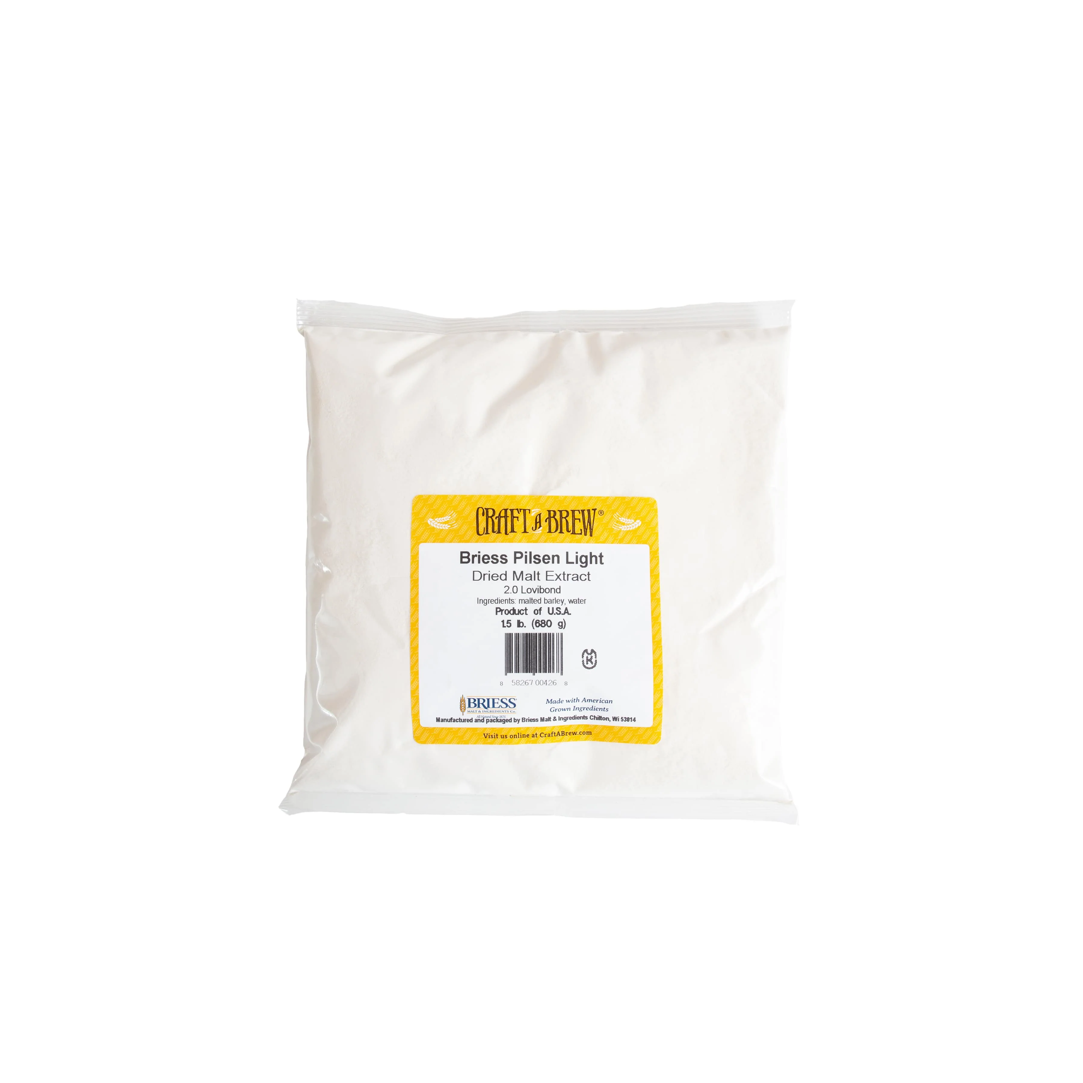 Briess Pilsen Light DME - Dry Malt Extract - Image 3