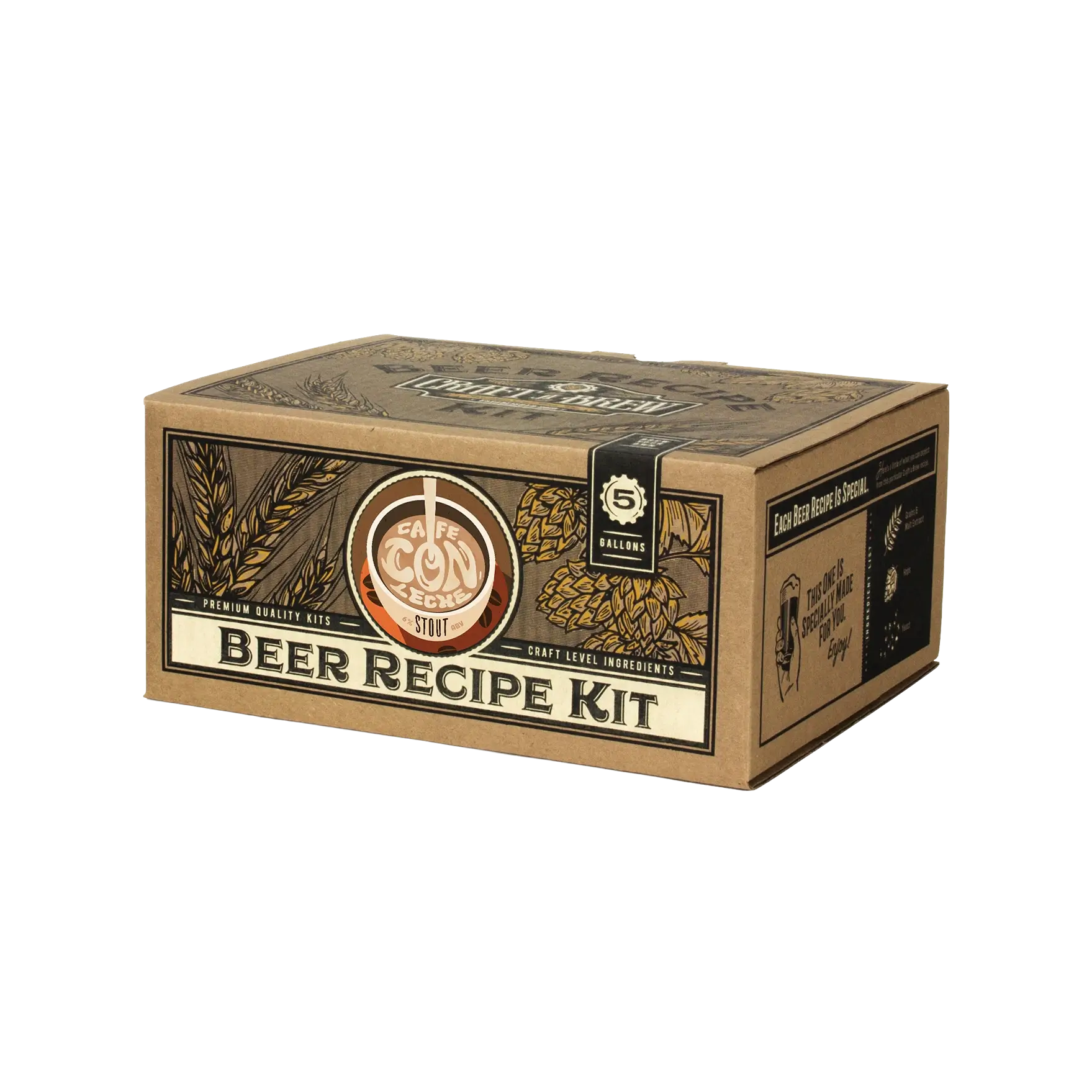 Cafe Con Leche 5 Gallon Beer Recipe Kit - Image 2