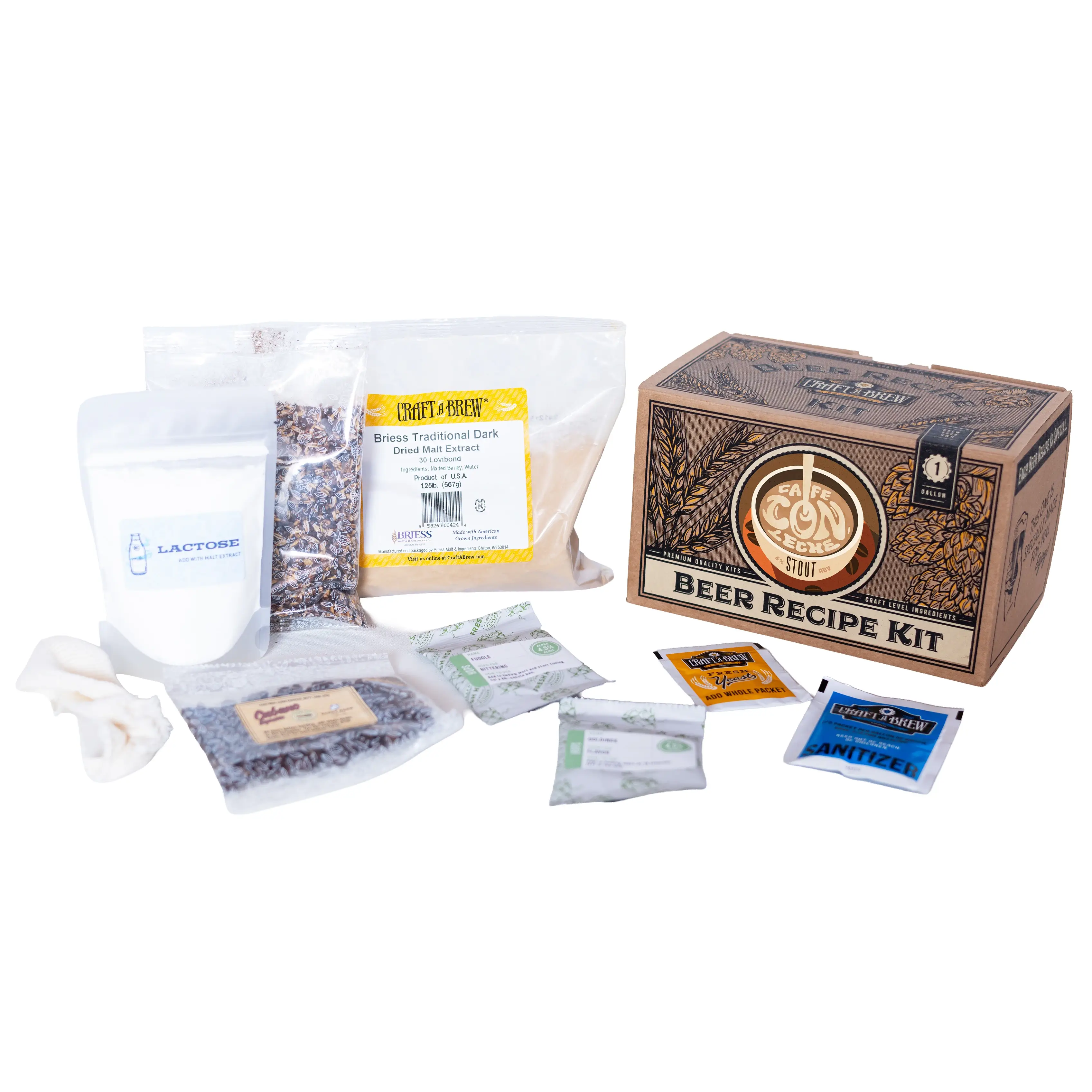 Cafe Con Leche Beer Recipe Kit - Image 3