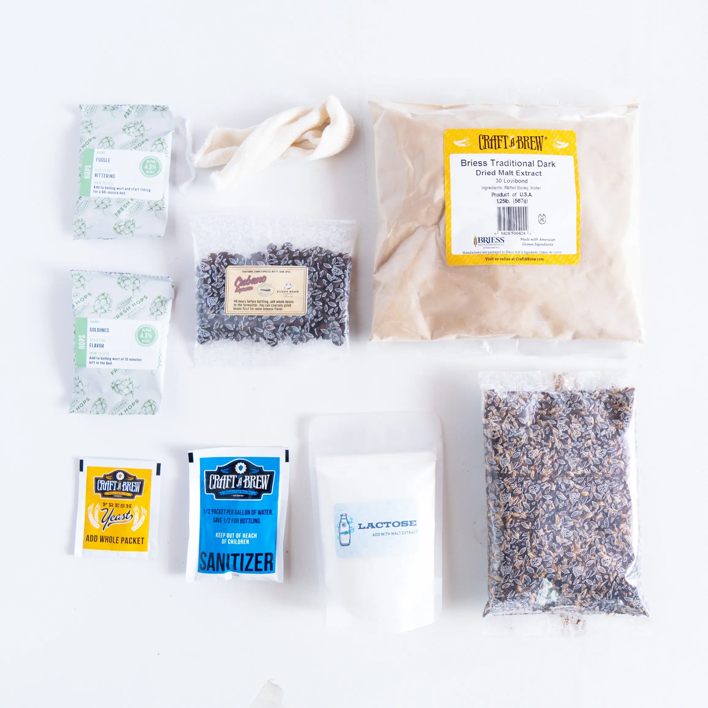 Cafe Con Leche Beer Recipe Kit - Image 4
