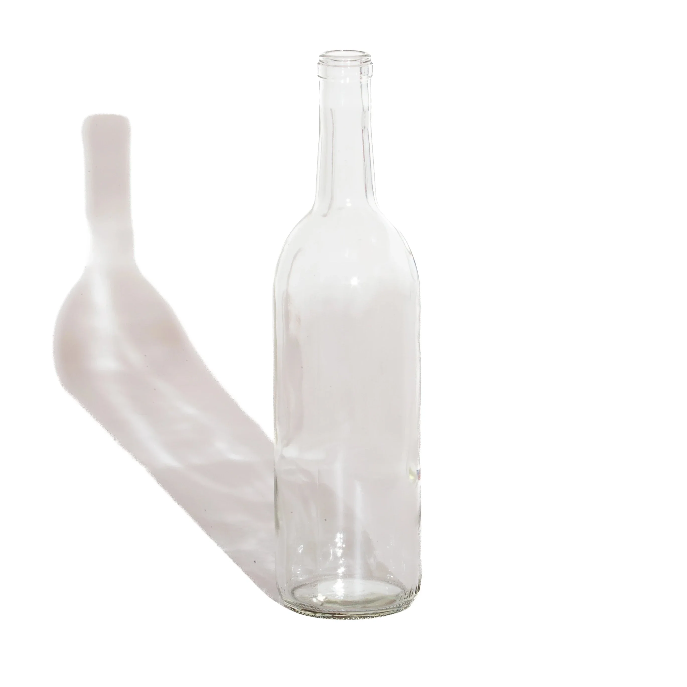 750 mL Clear Wine Bottles - Image 2
