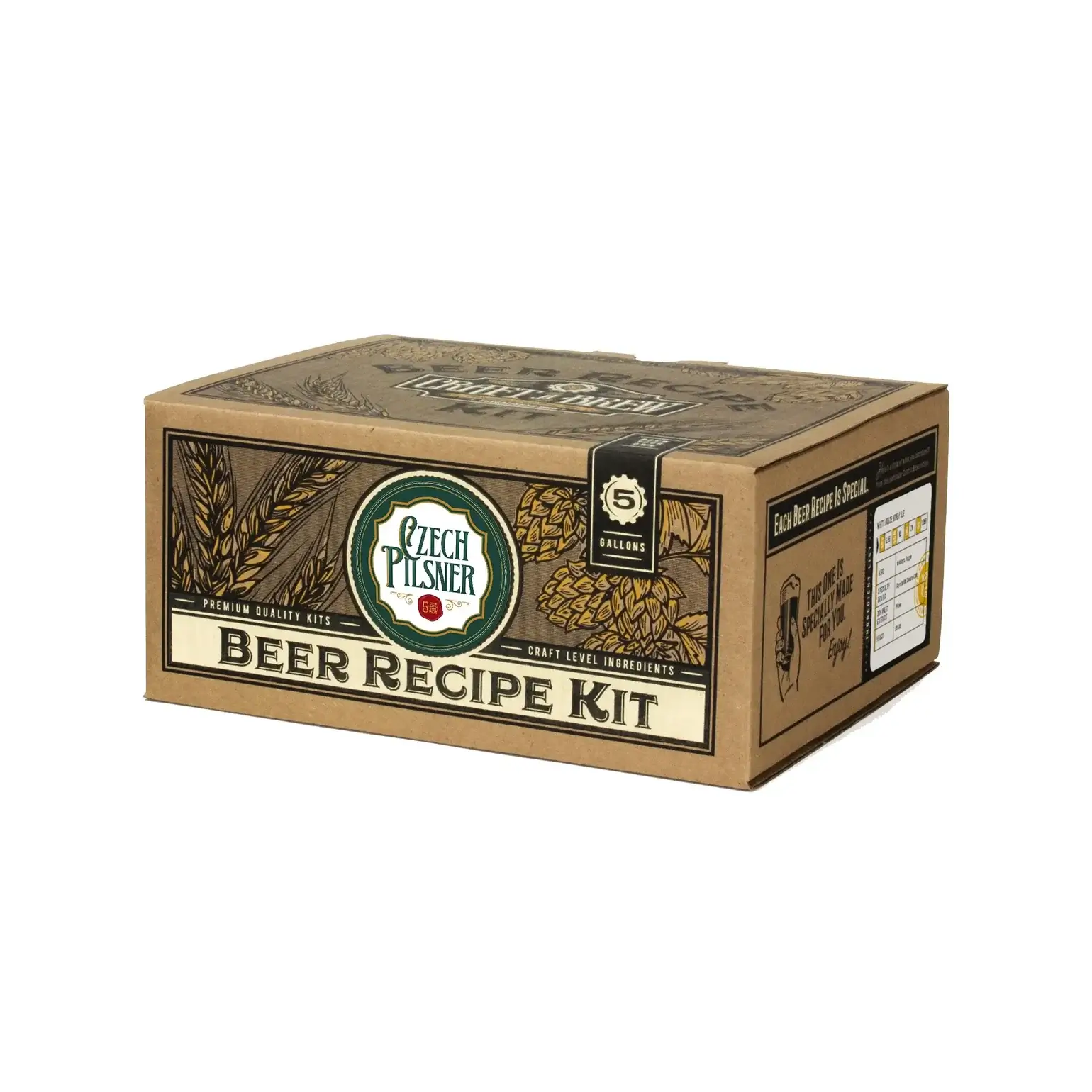 Czech Pilsner 5 Gallon Beer Recipe Kit - Image 2
