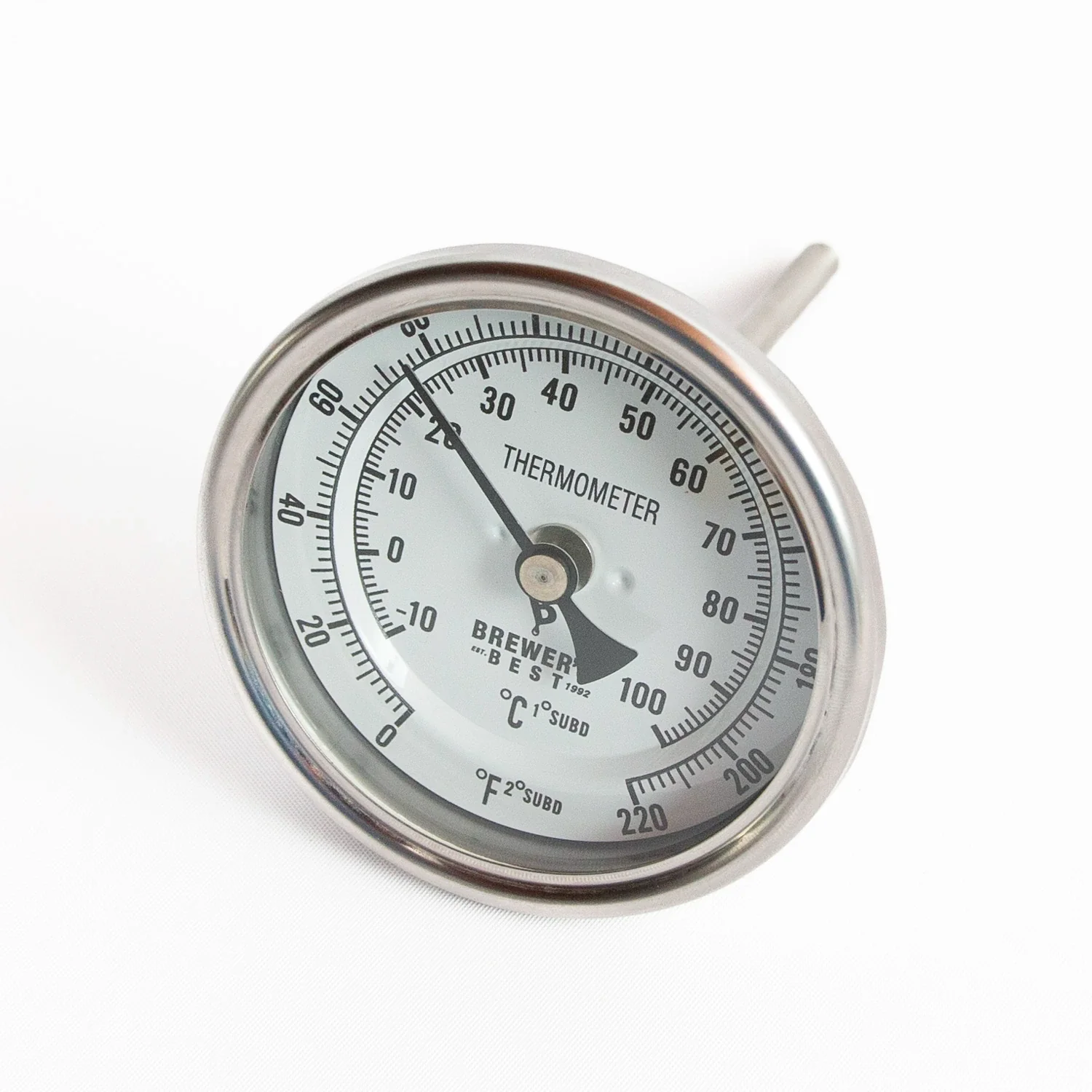 Dial Thermometer with Probe for Brew Kettle - Image 2