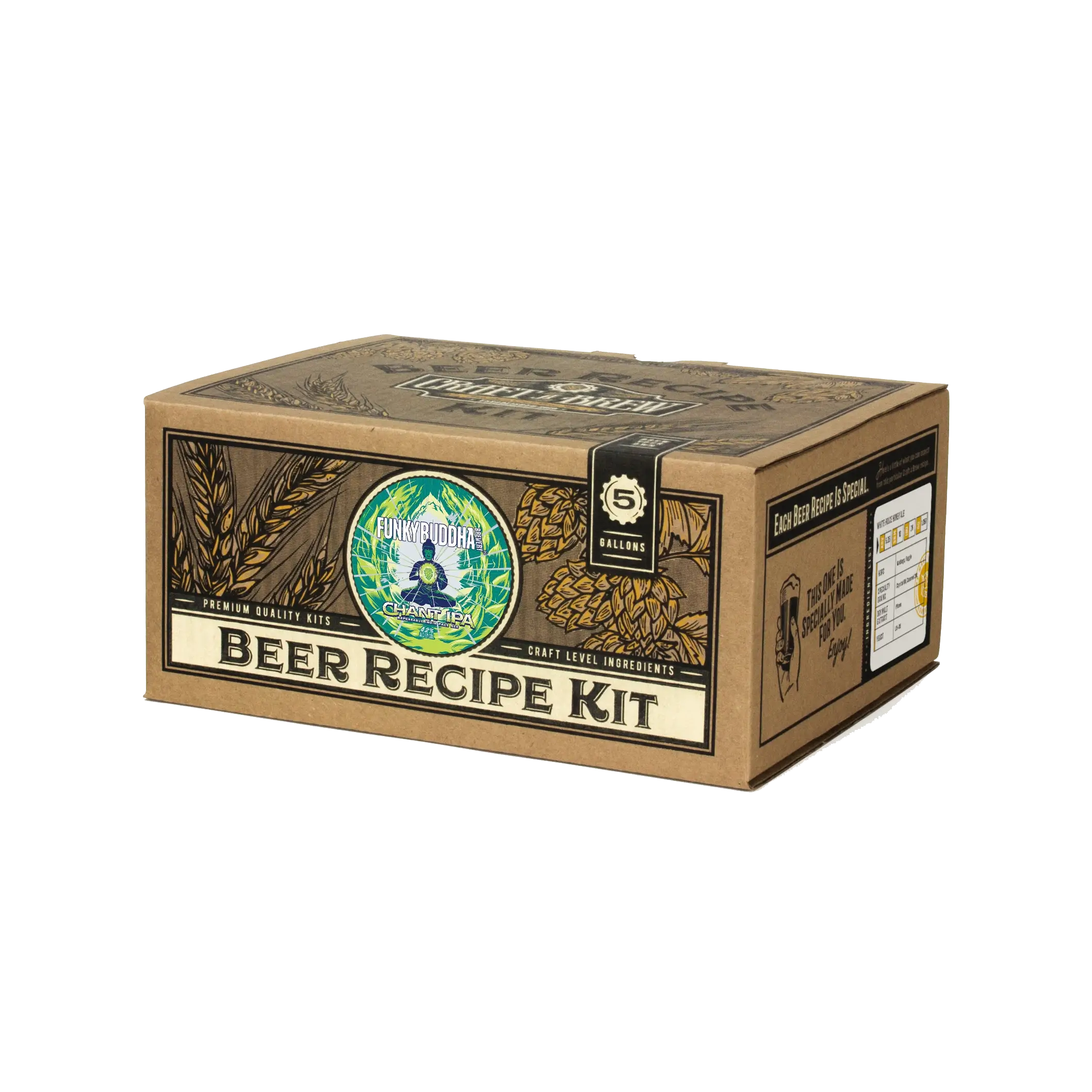 Funky Buddha Chant IPA 5 Gallon Beer Recipe Kit - Image 2