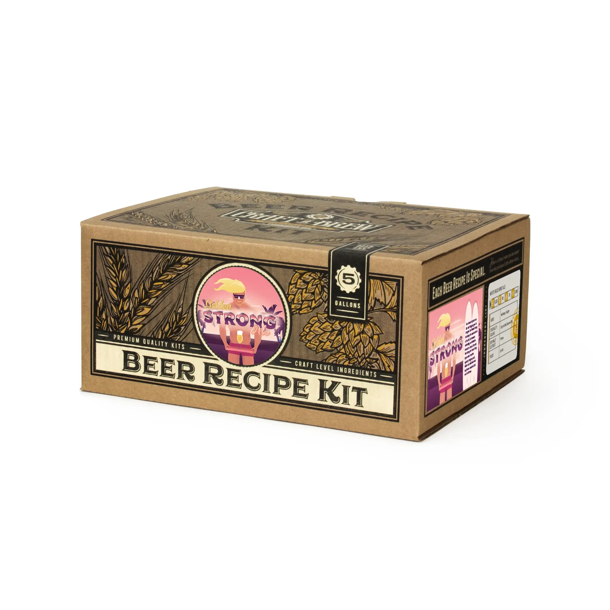 Golden Strong Ale 5 Gallon Beer Recipe Kit - Image 2