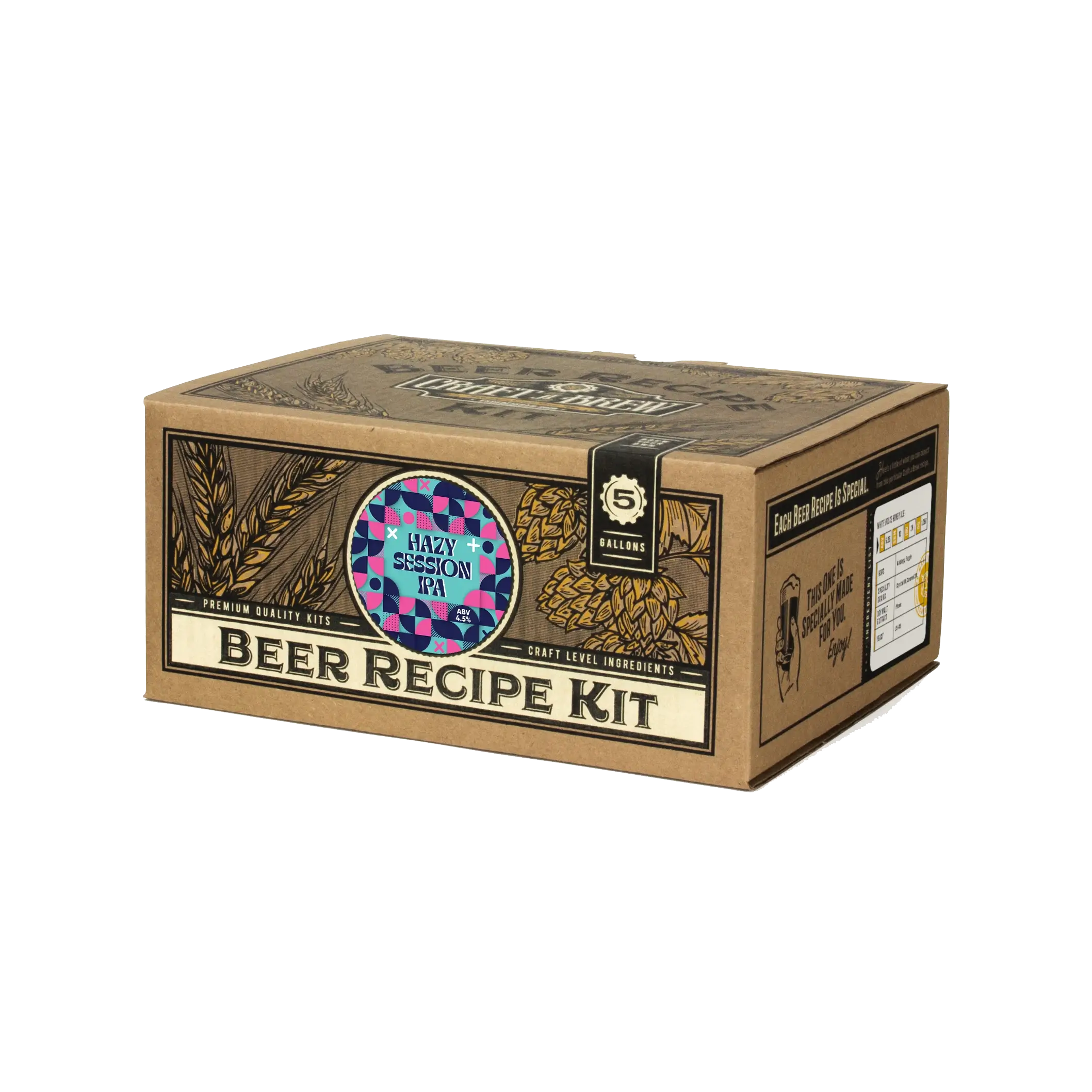 Hazy Session IPA 5 Gallon Beer Recipe Kit - Image 2