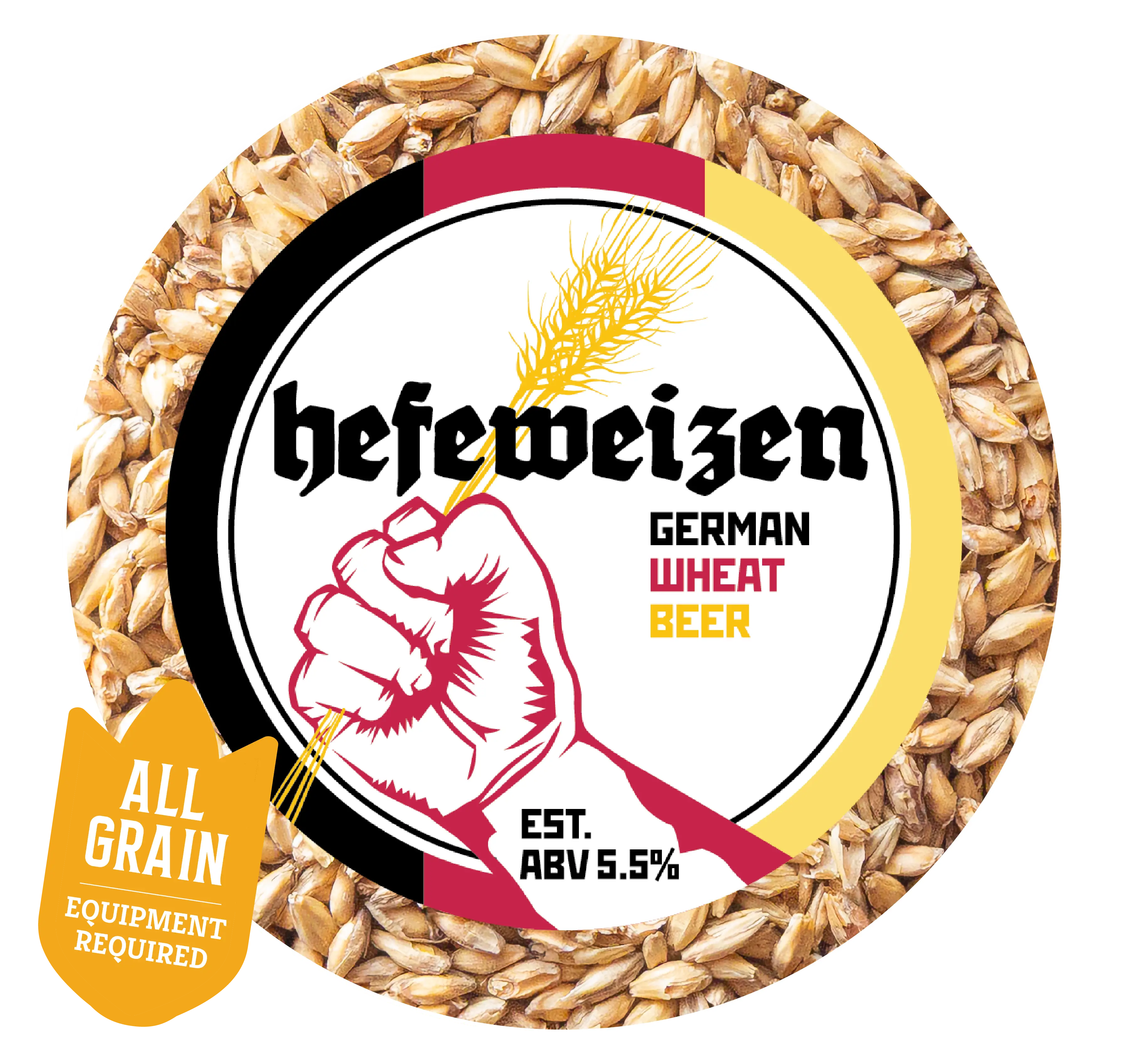 Hefeweizen - 5 Gallon All Grain Beer Recipe Kit