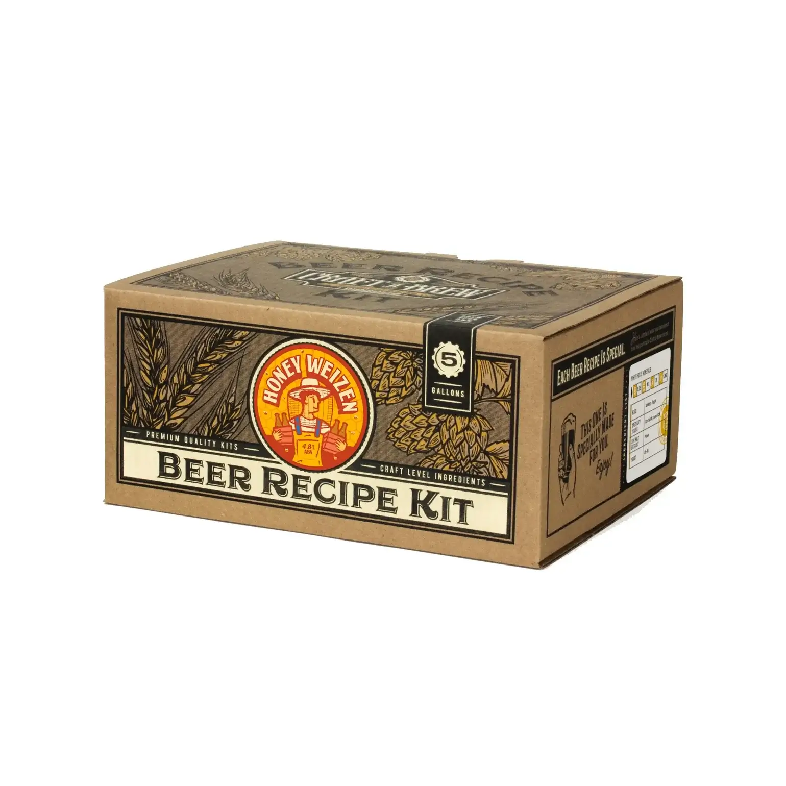 Honey Weizen 5 Gallon Beer Recipe Kit - Image 2