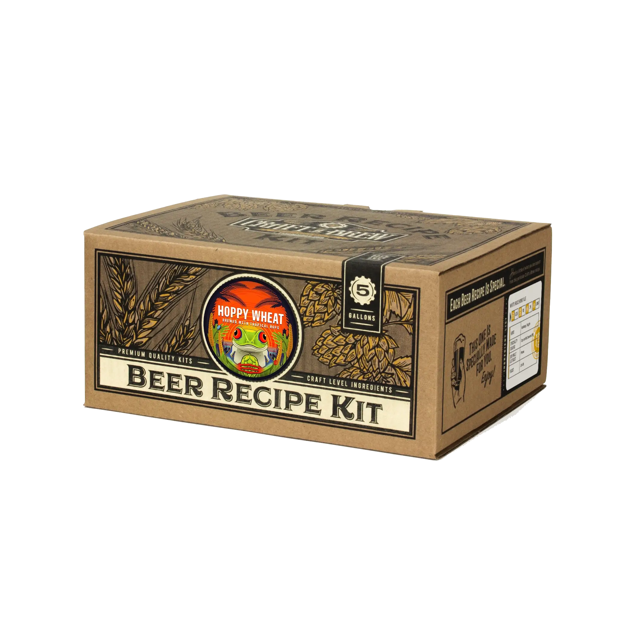 Hoppy Wheat 5 Gallon Beer Recipe Kit - Image 2