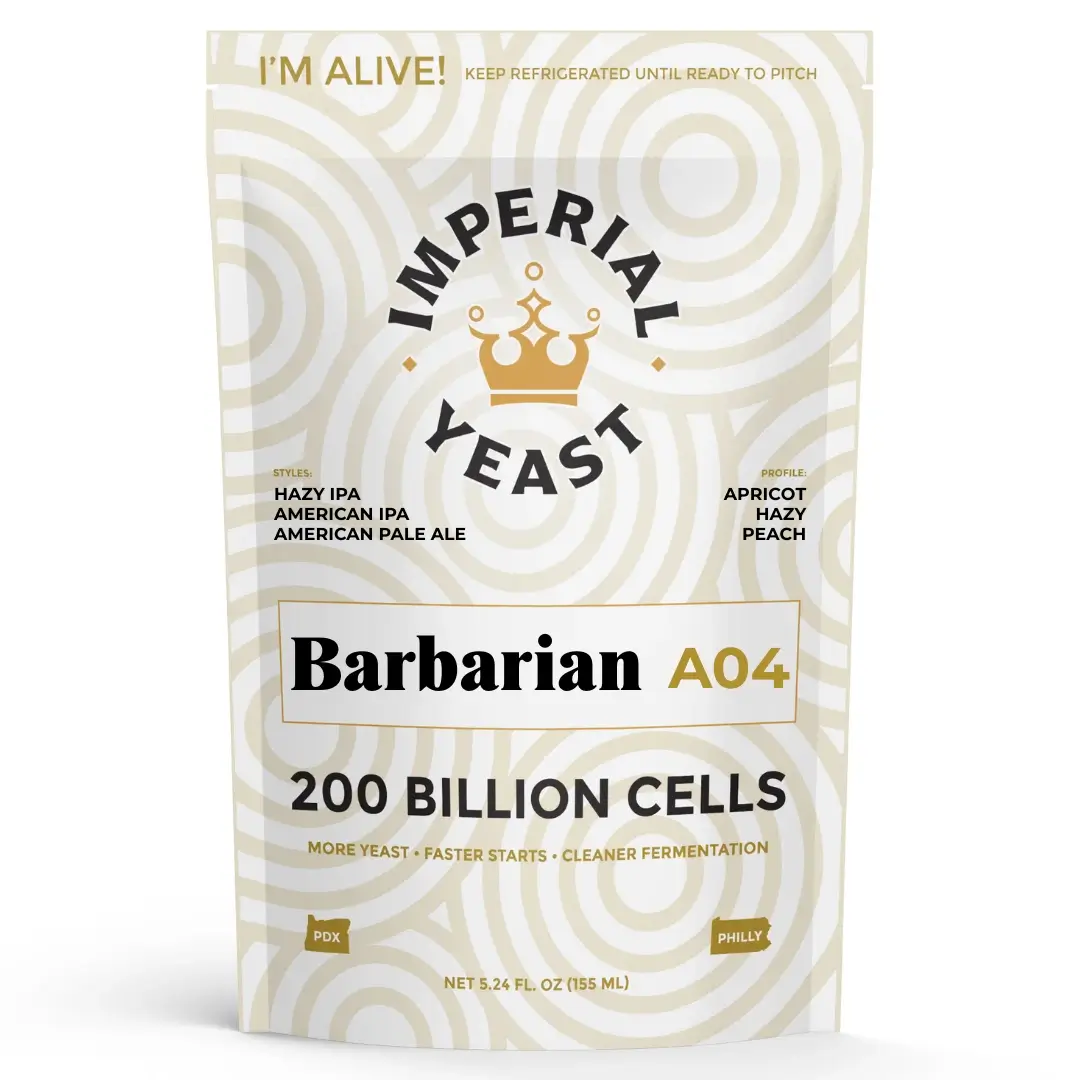 Imperial Yeast | A04 Barbarian Ale | Double Pitch | 200 Billion Cells