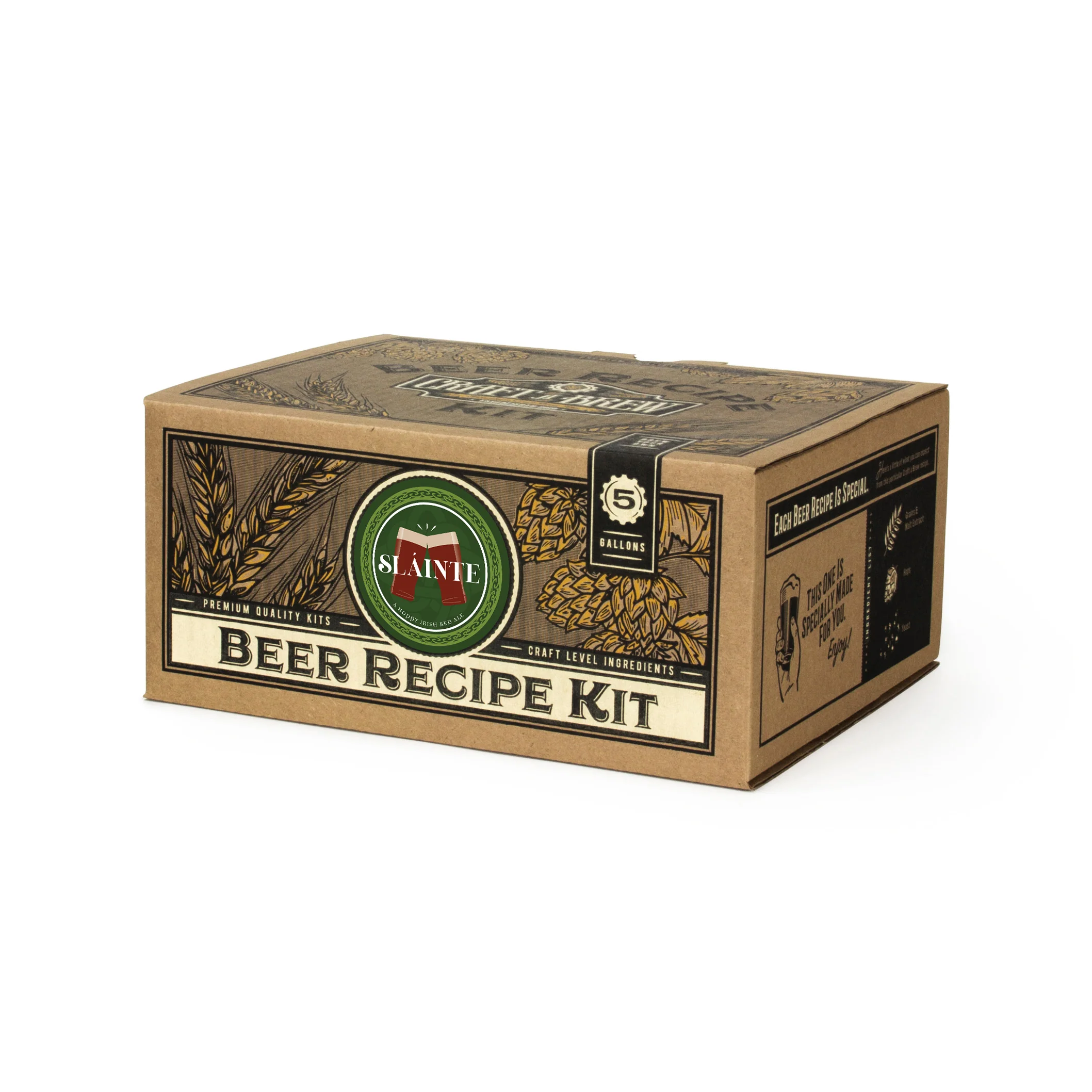 Sláinte Irish Red Ale 5 Gallon Beer Recipe Kit - Image 2