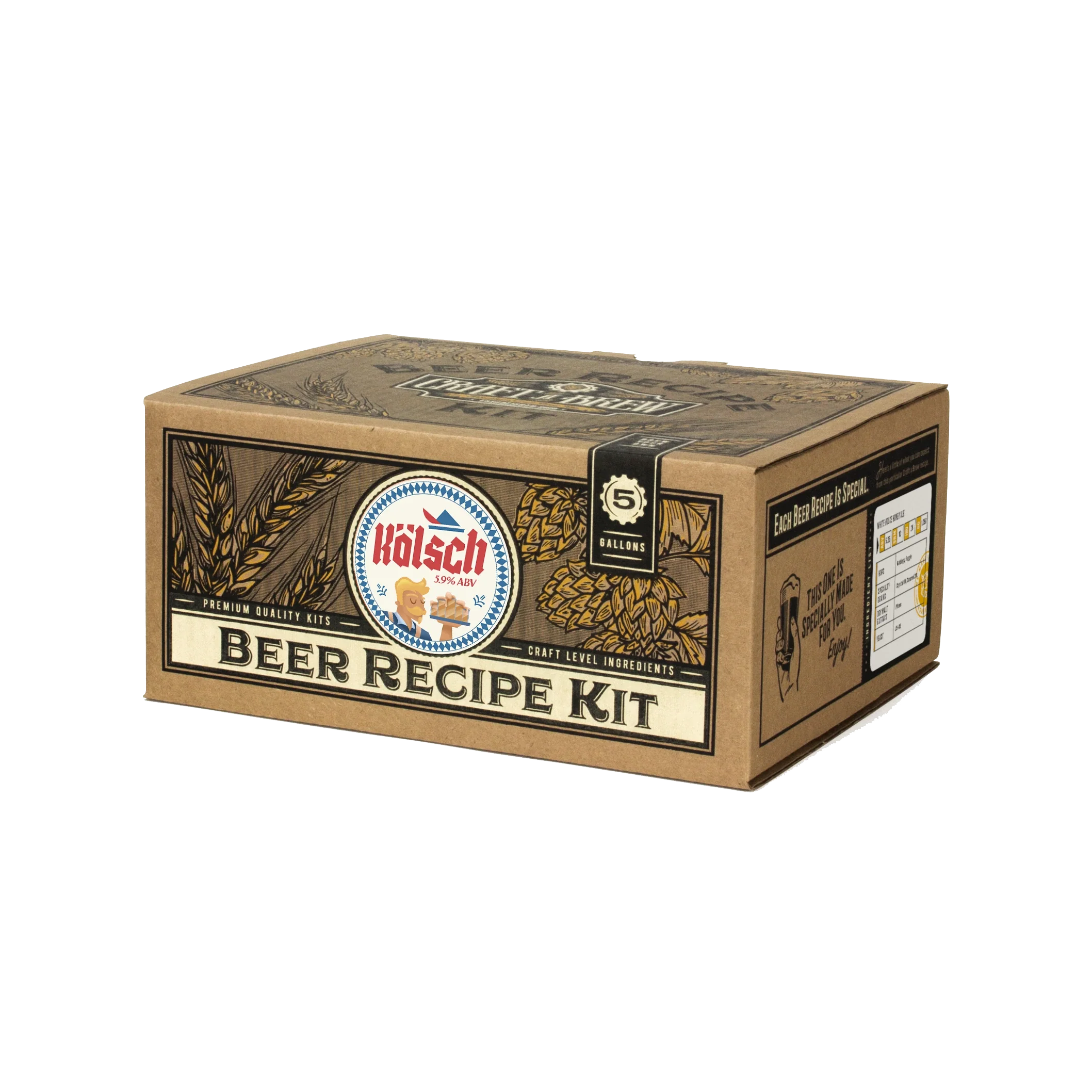 Kolsch 5 Gallon Beer Recipe Kit - Image 2
