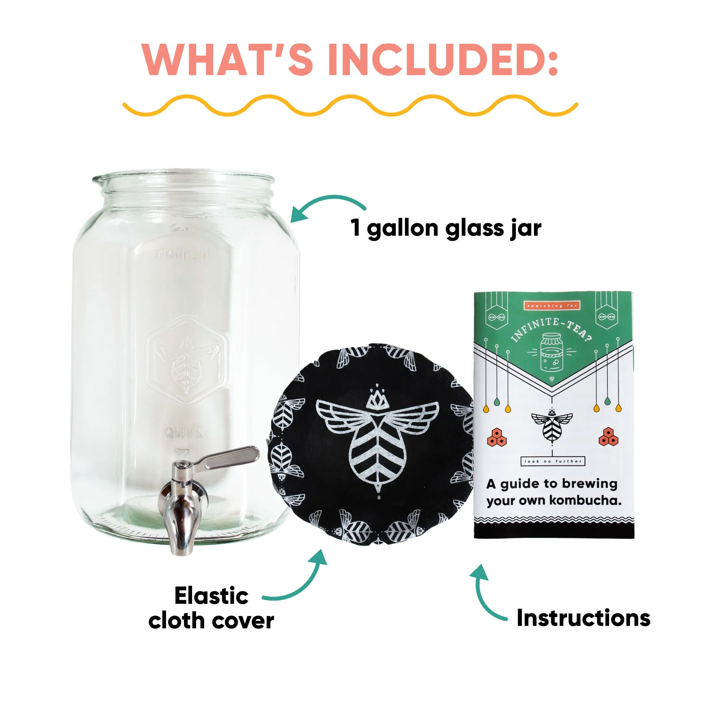 Kombucha Jar with Valve - Image 4
