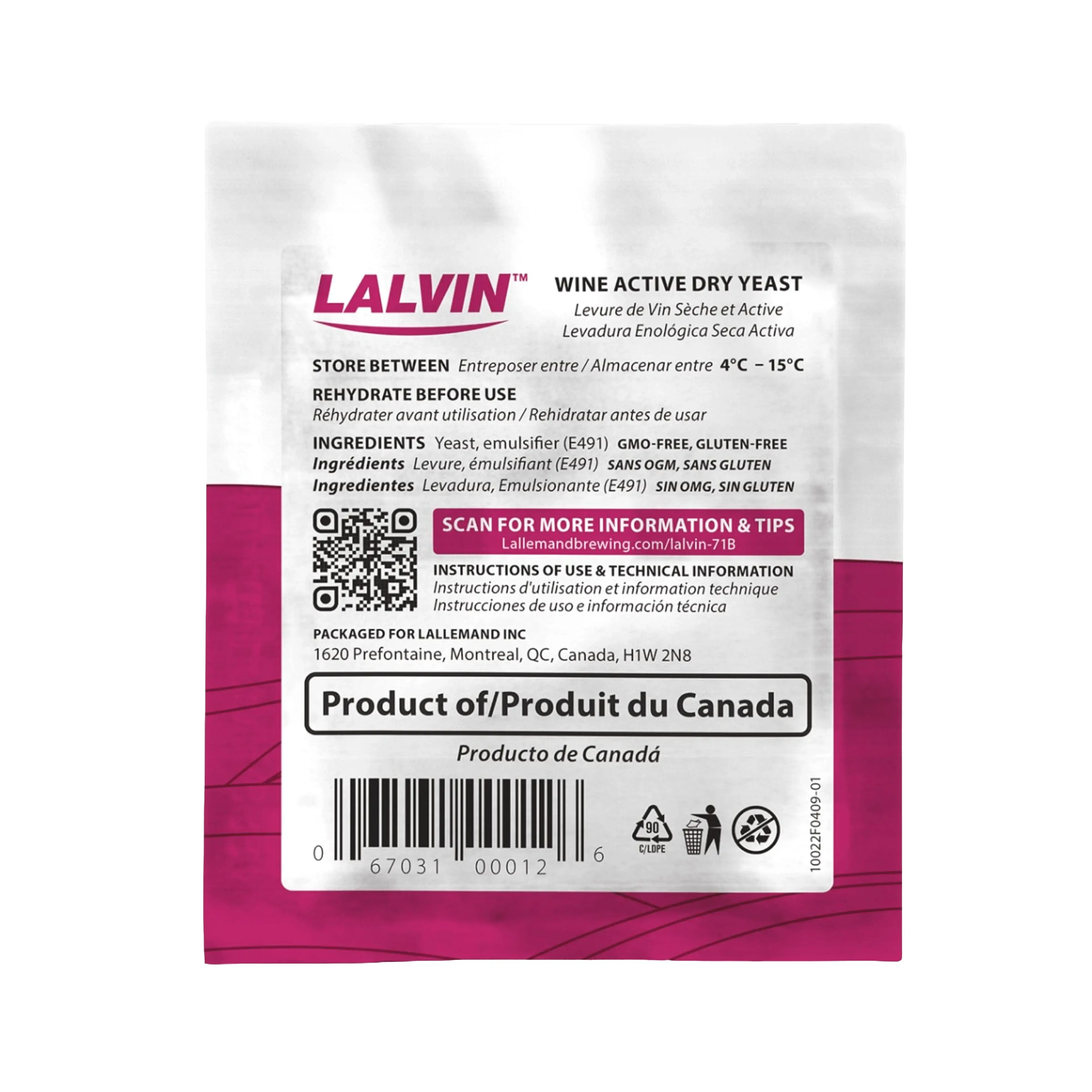 Lalvin ICV-D47 Wine Yeast - Image 3