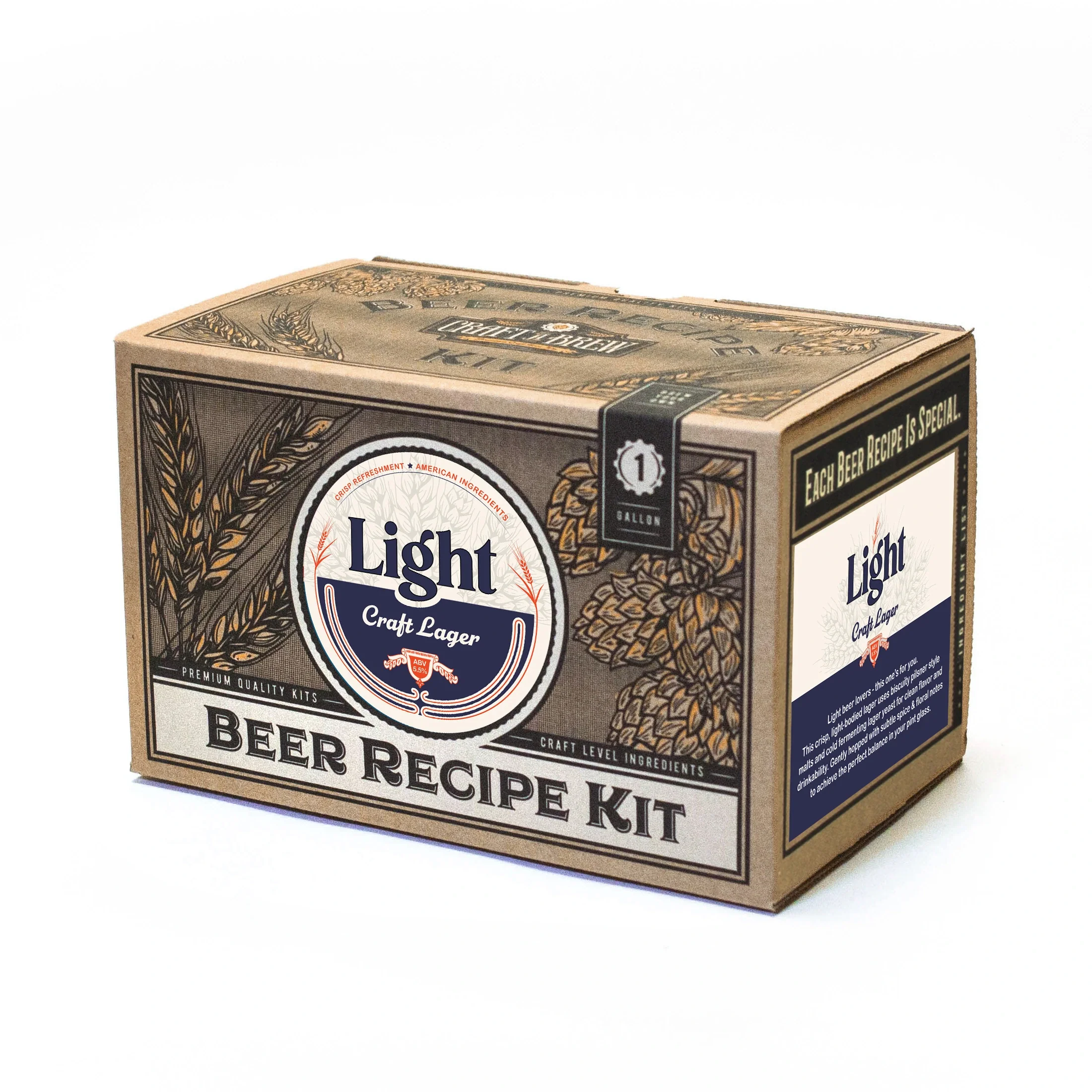 Light Craft Lager Beer Recipe Kit - Image 2