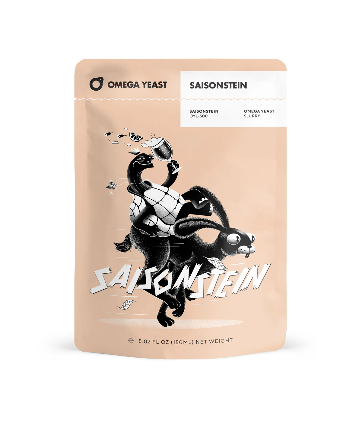 Omega Yeast | OYL-500 Saisonstein® | Double Pitch | 225 Billion Cells