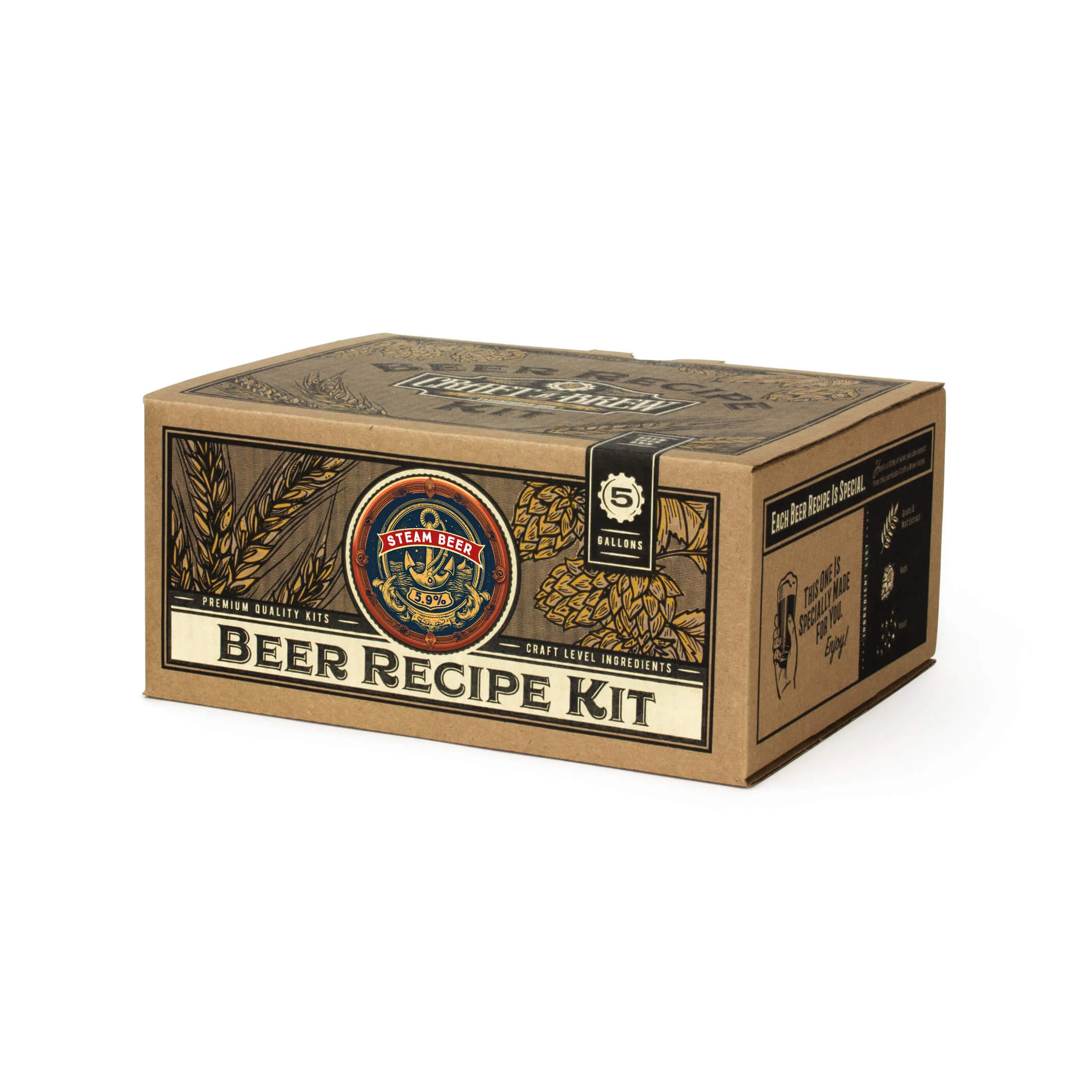 Steam Beer 5 Gallon Beer Recipe Kit - Image 2