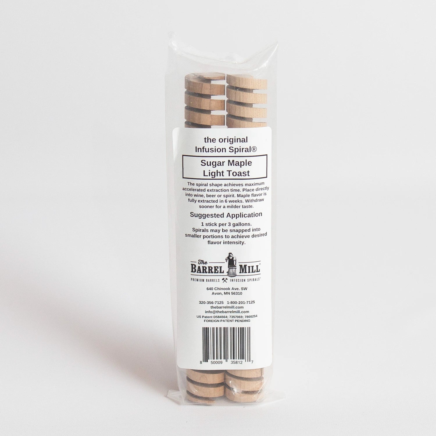 Sugar Maple Infusion Spirals - Light Toast - Image 3