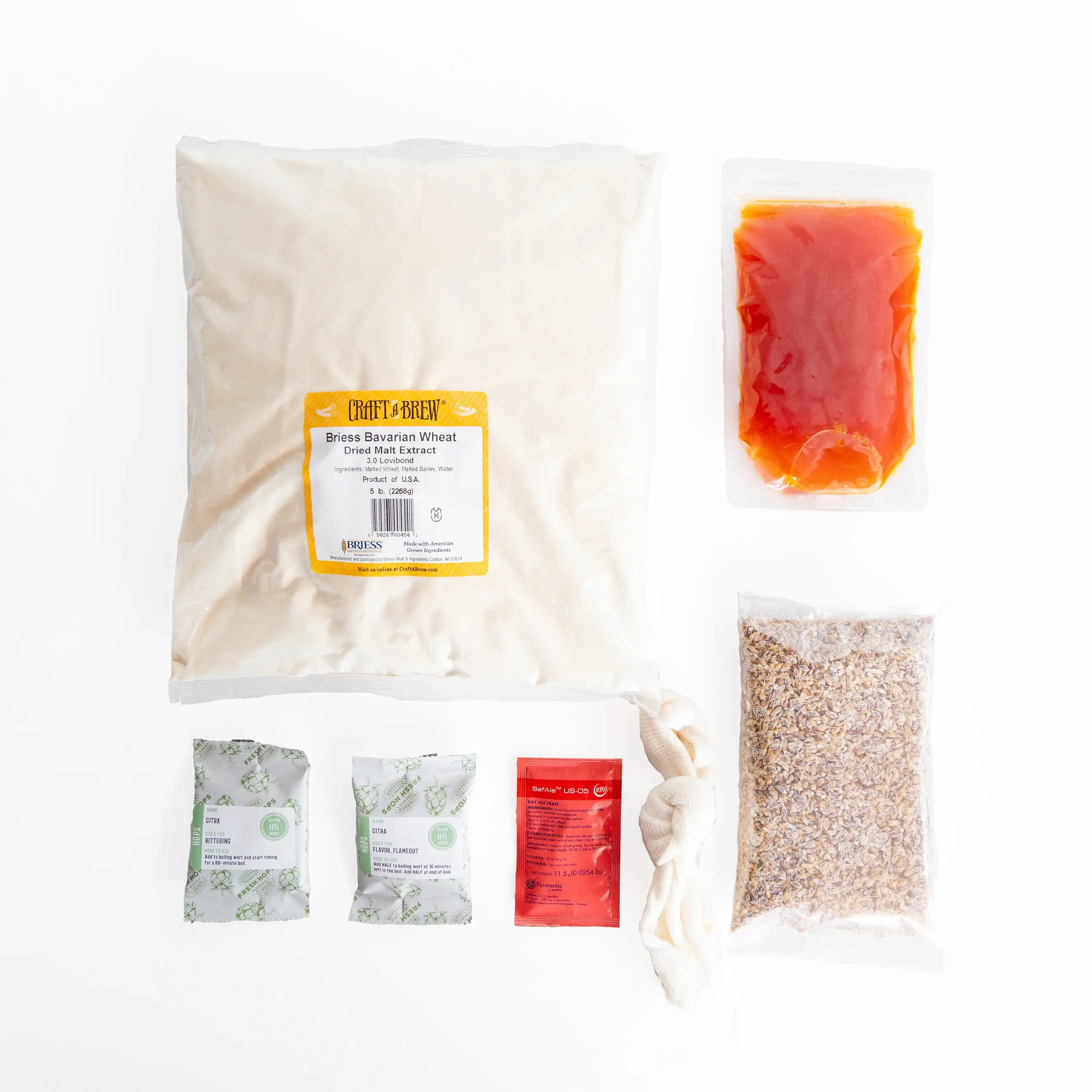 Summer Slammer Wheat P.O.G. 5 Gallon Beer Recipe Kit - Image 3