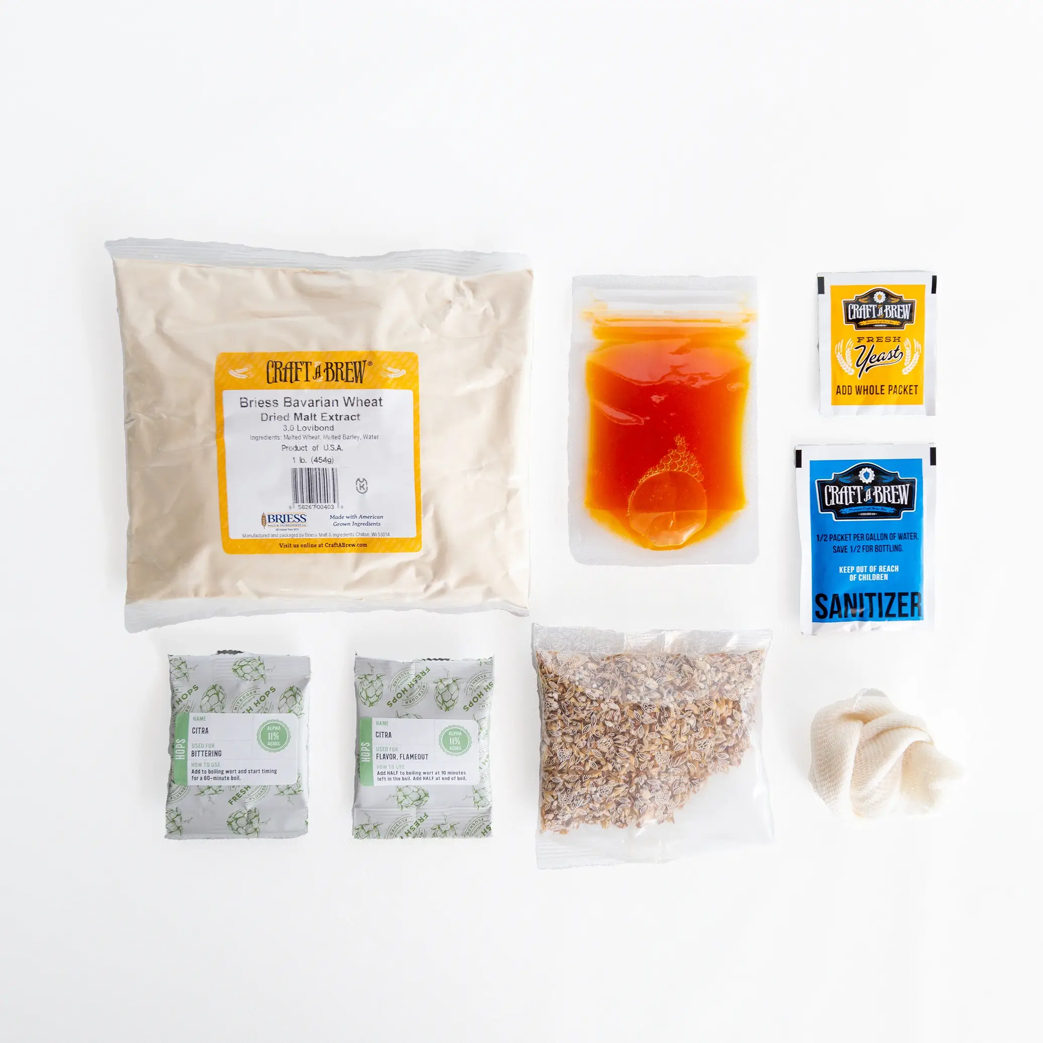 Summer Slammer Wheat P.O.G. Beer Making Kit - Image 4