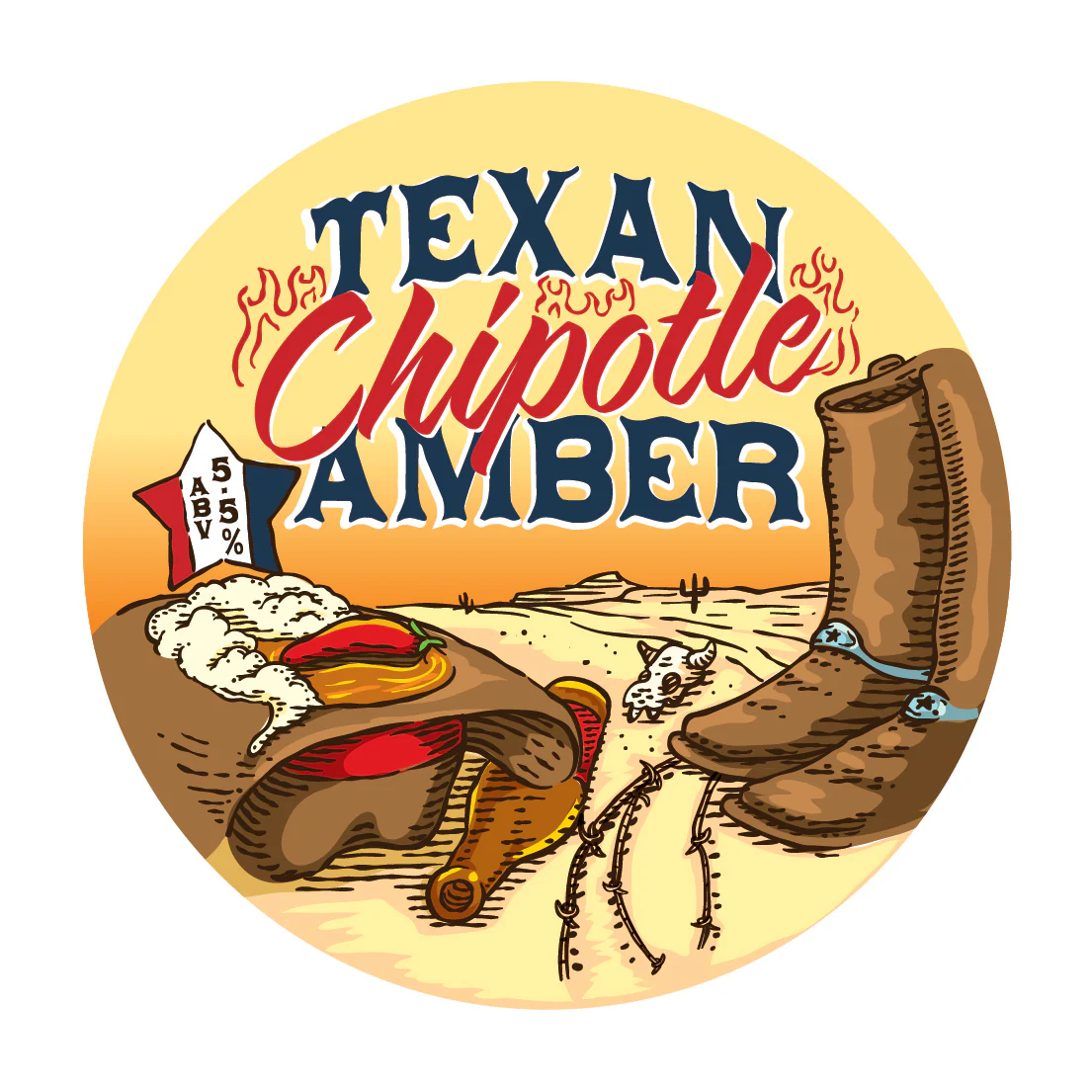 Texan Chipotle Amber Ale Beer Making Kit - Image 2