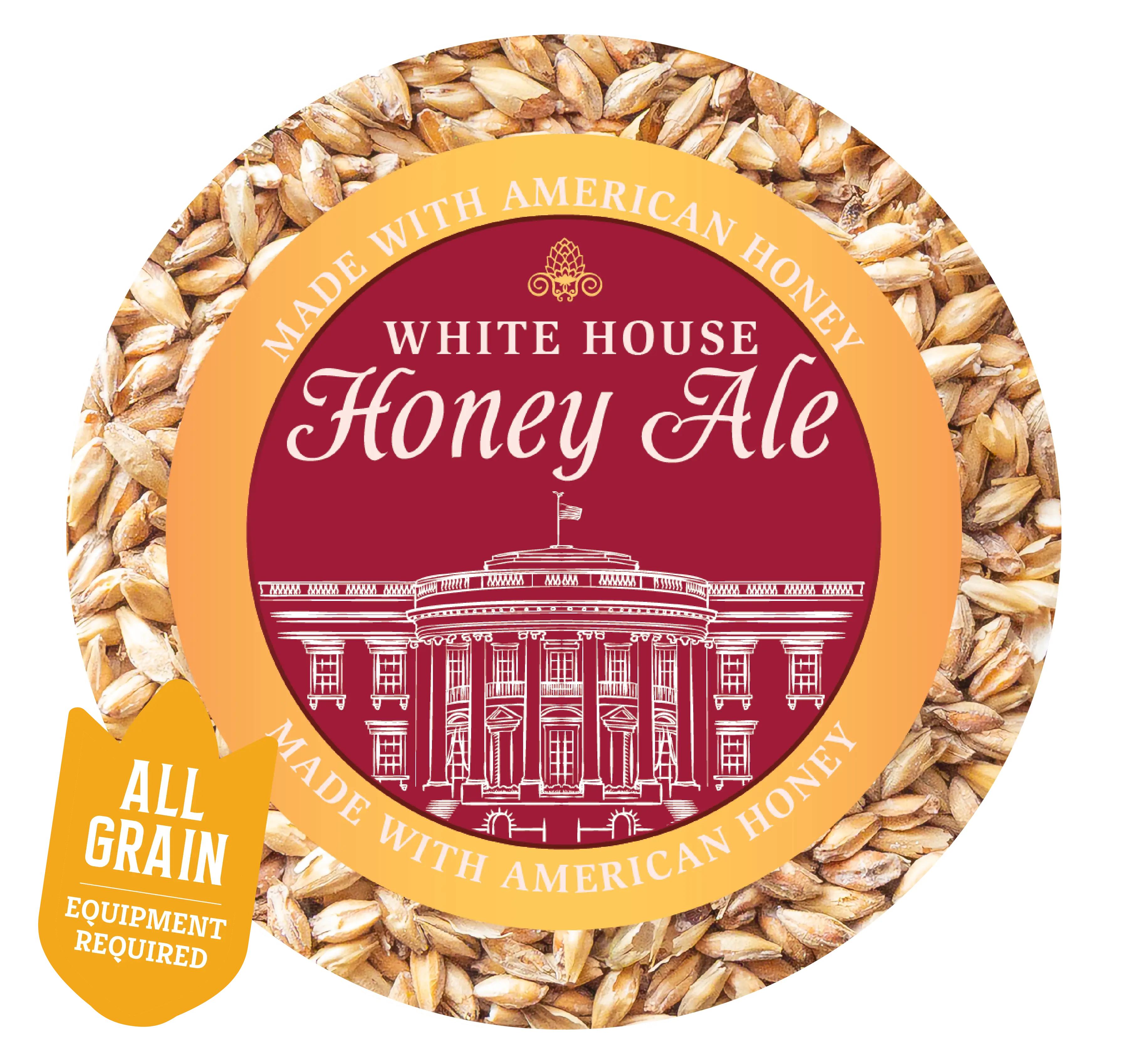 White House Honey Ale - 5 Gallon All Grain Beer Recipe Kit