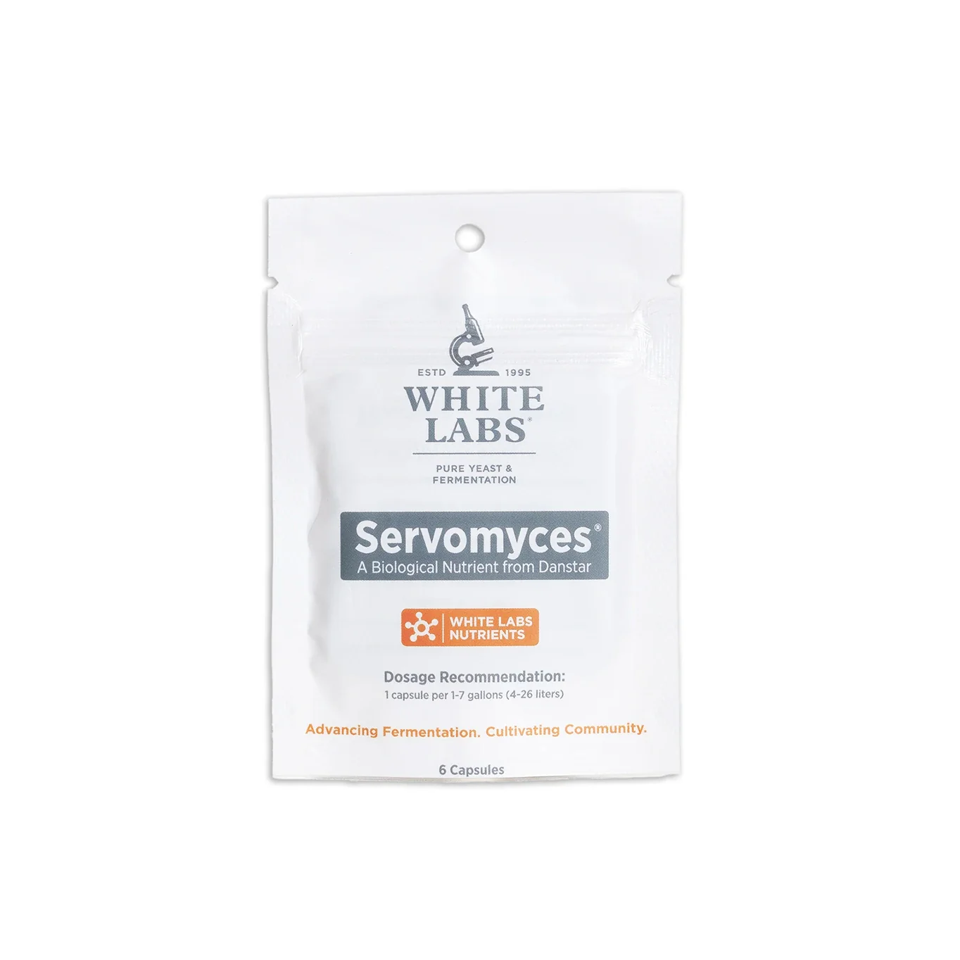 White Labs Servomyces Yeast Nutrient Capsules