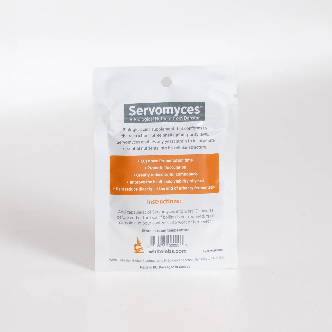 White Labs Servomyces Yeast Nutrient Capsules - Image 2