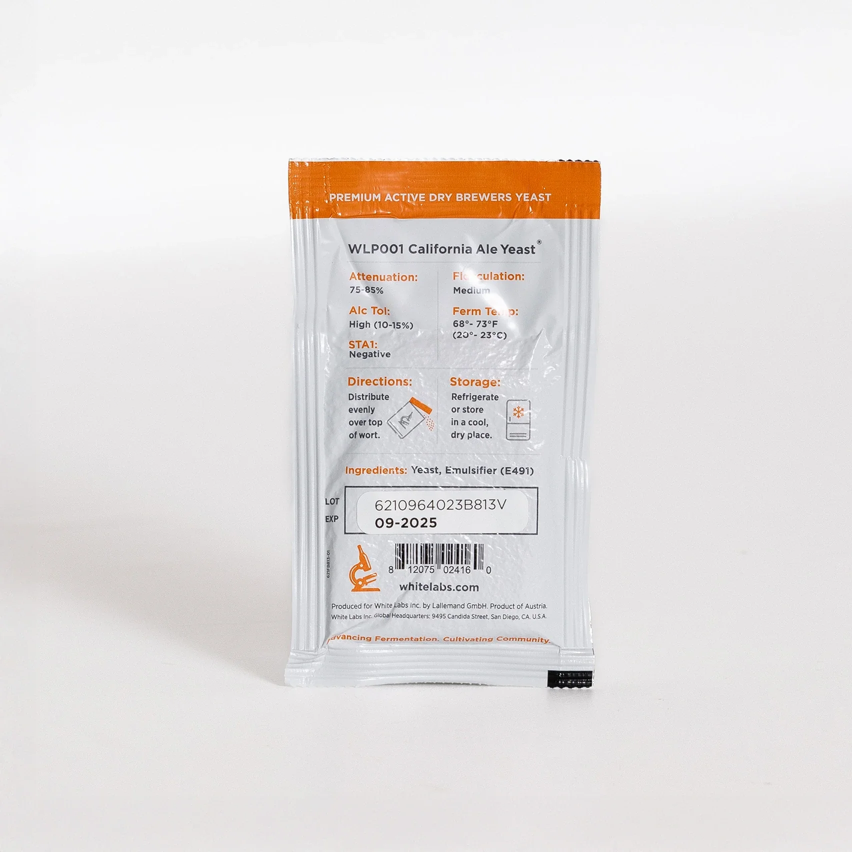 WLP001 California Ale Dry Yeast - Image 2