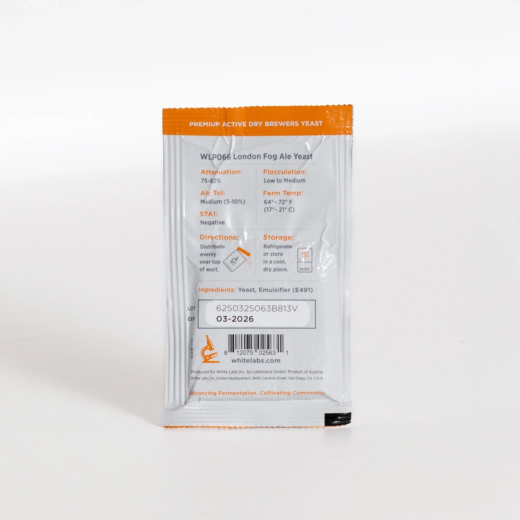 WLP066 London Fog Dry Yeast - Image 2
